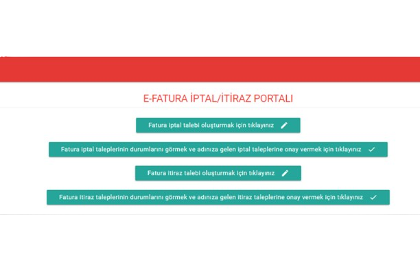 E-Fatura İptali? - e-Faturam